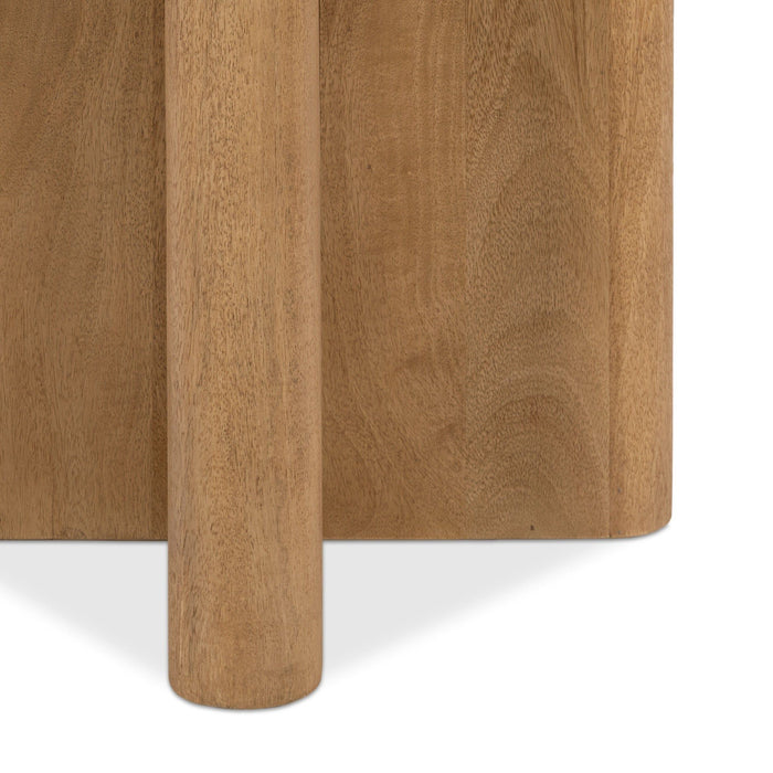 Montengo - Round End Table - Natural Maple