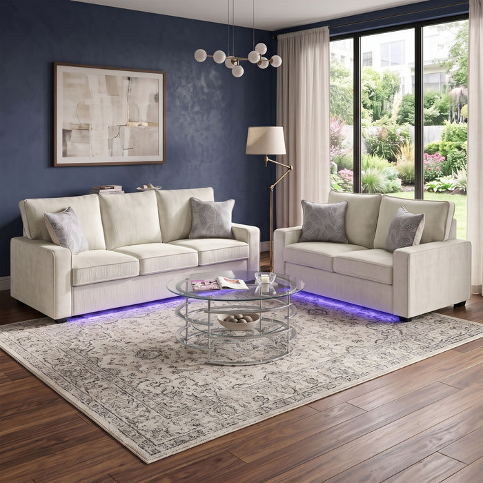 Rita - Living Room Set With LED