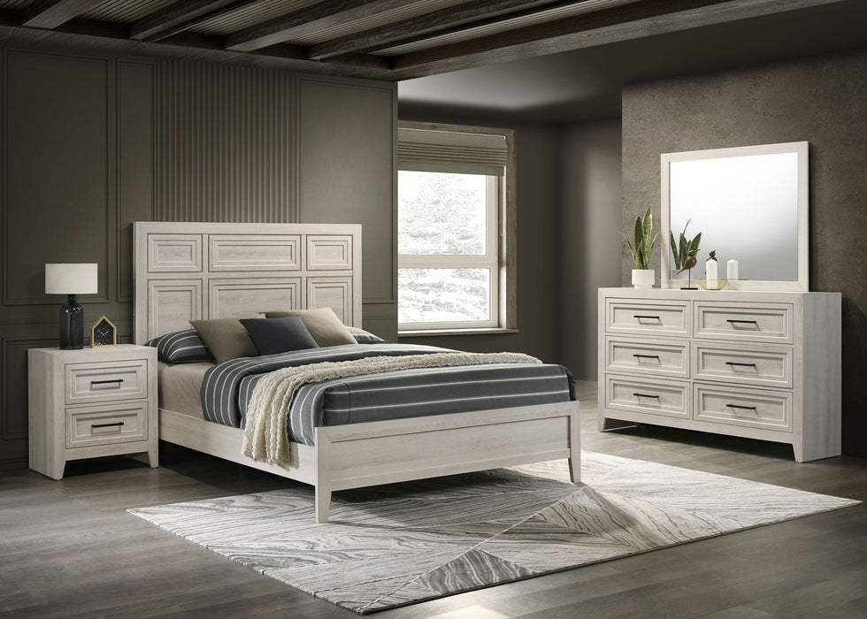 Lorraine - Full Bed - Antique White