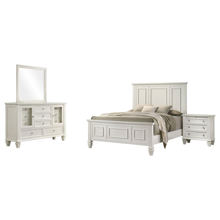 Sandy Beach - Panel Bed Bedroom Set