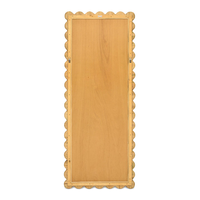 Bama - Rattan Long Wall Mirror - Natural