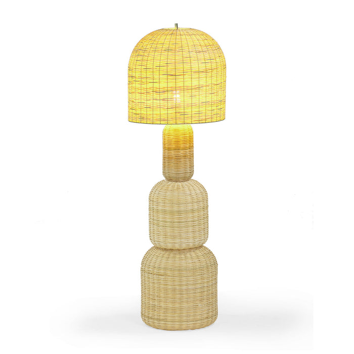 Kootu - Rattan Floor Lamp - Natural