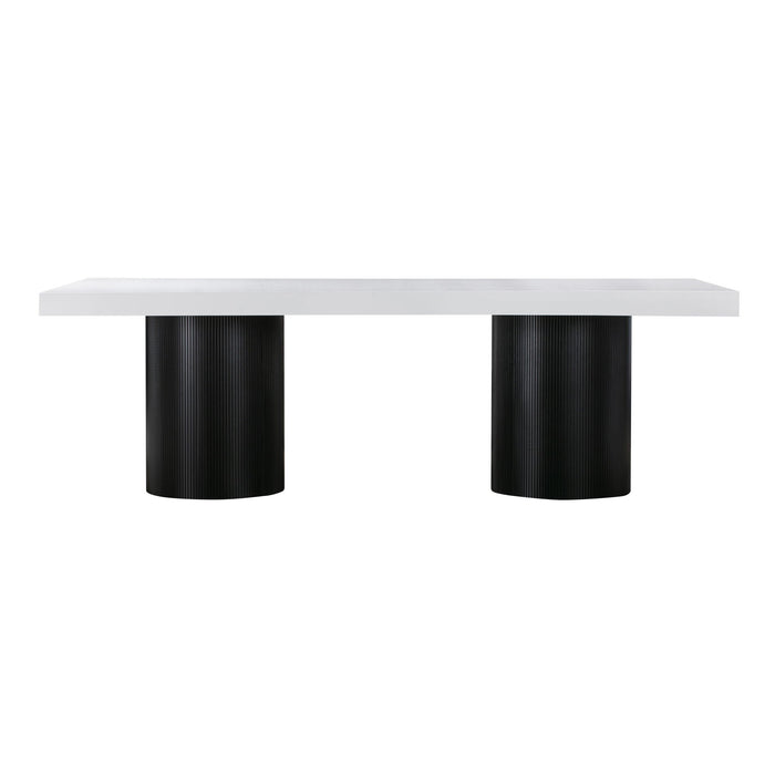 Nova - Lacquer Dining Table - White