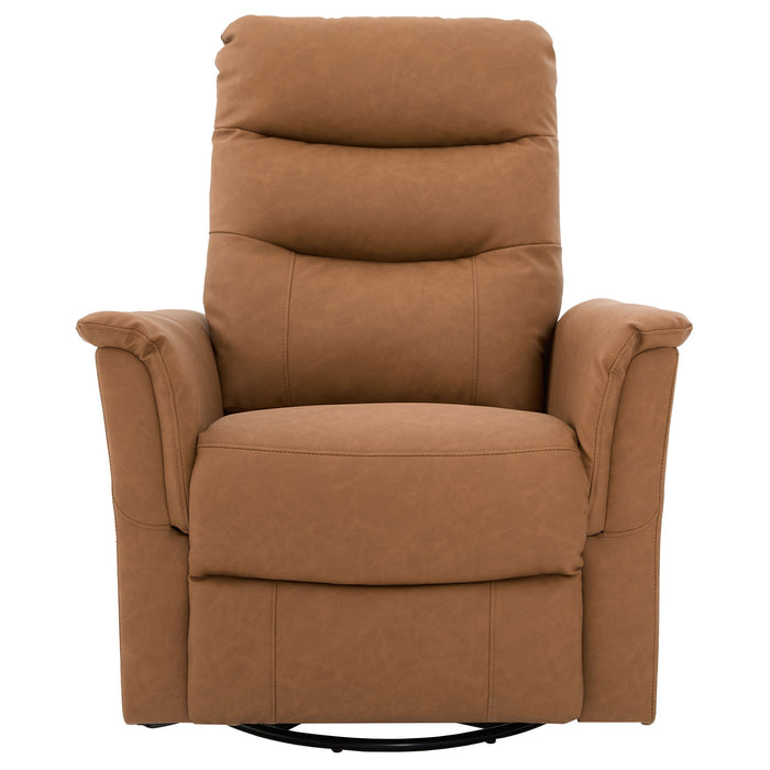 Manual Recliner Chair With 8 Point Massage And Swivel Function