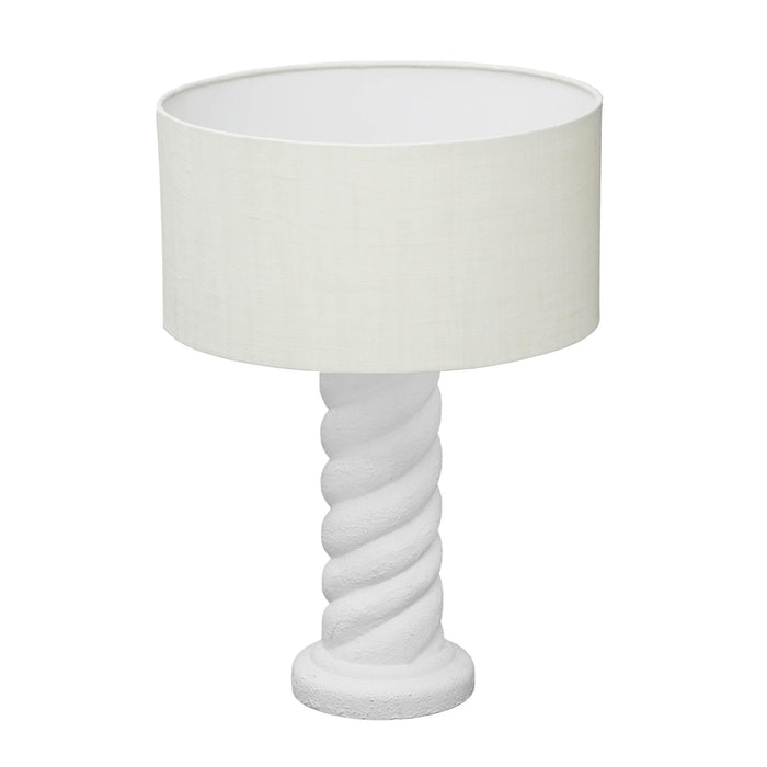 Rapunzel - Table Lamp - White And Cream