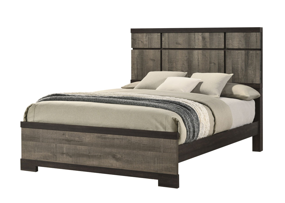 Remington - King Bed - Dark Brown