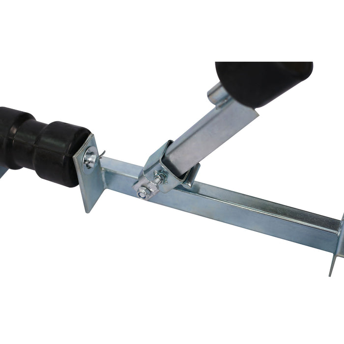 Heavy Duty Boat Trailer Support Bracket With Keel Rollers