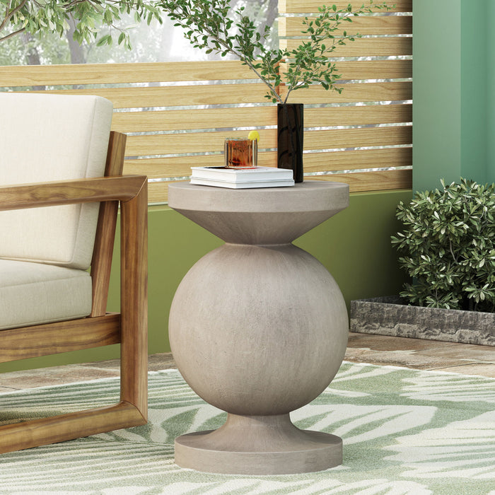 End Table, Outdoor - Natural