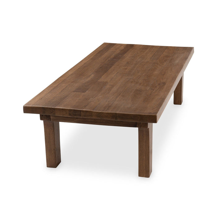 Carmel - Reclaimed Wood Rectangle Coffee Table - Earthy Terra