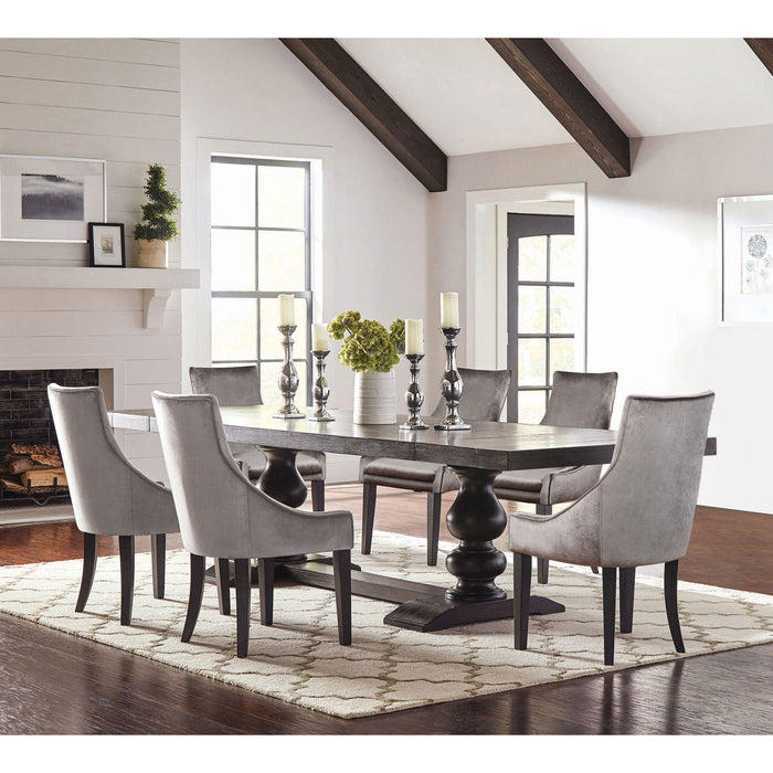 Vallerie - Dining Set With Upholstered Chairs