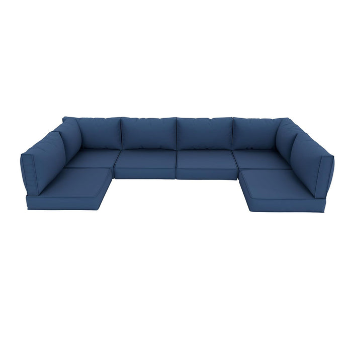 Outdoor Deep Seat Cushions For Patio Furniture Replacement, Cushion Set For Sectionals