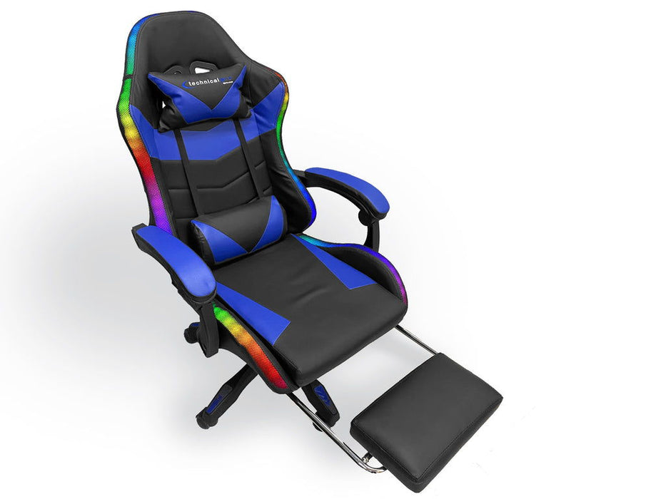 Gaming Bluetooth Chair - Blue & Black