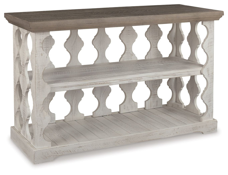 Havalance - Cinza / Branco - Mesa Console para Sofá