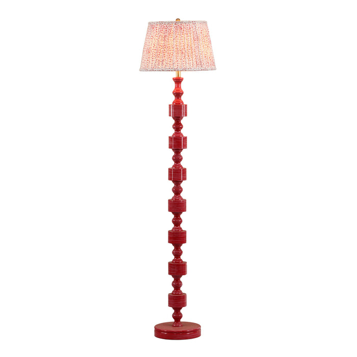 Peggy - Spotted Floor Lamp - Pink