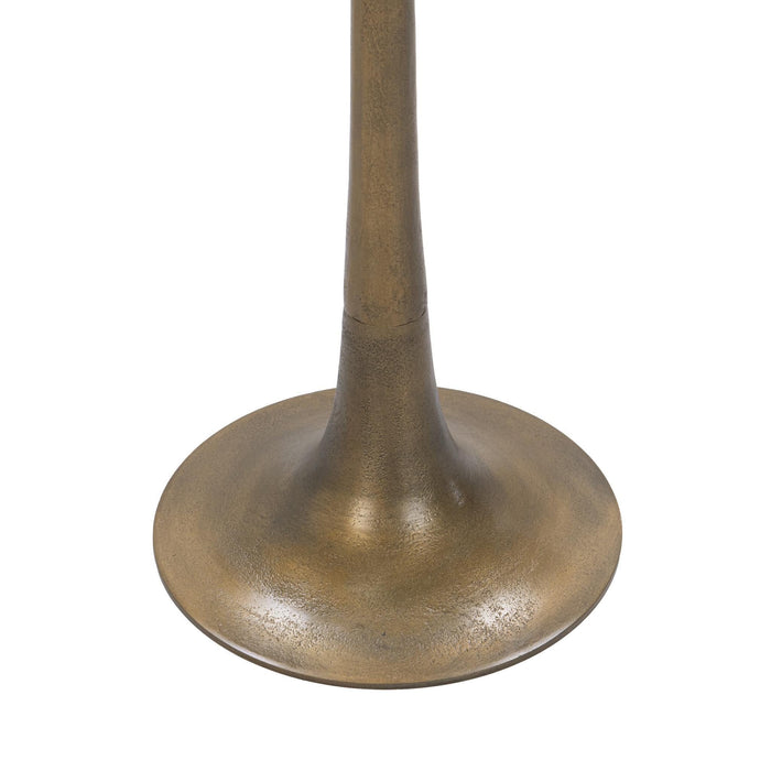 Fabiana - Round Accent Table - Brass