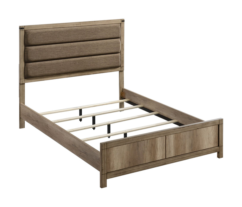 Matteo - King Bed - Brown