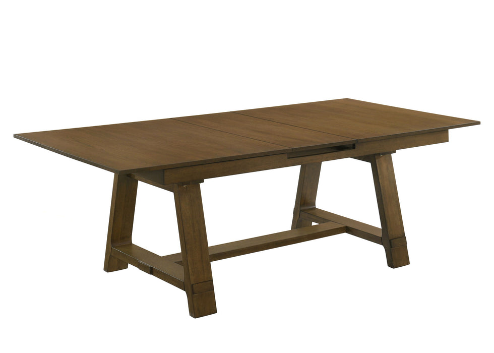 Everly - 5 Piece Dining Room Set - Brown