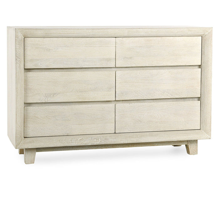 Reece - 6 Drawer Dresser - Seashell White