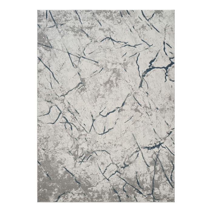 Geometrix - Contemporary Area Rug With Geometric 3D Effect