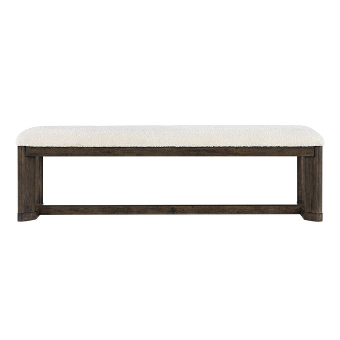 Backless Upholstered Dining Bench