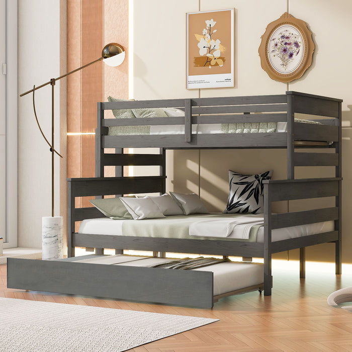 Detachable Design Bunk Bed With Ladder