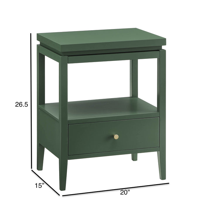 Olana -1 Drawer Nightstand With Floating Top Design