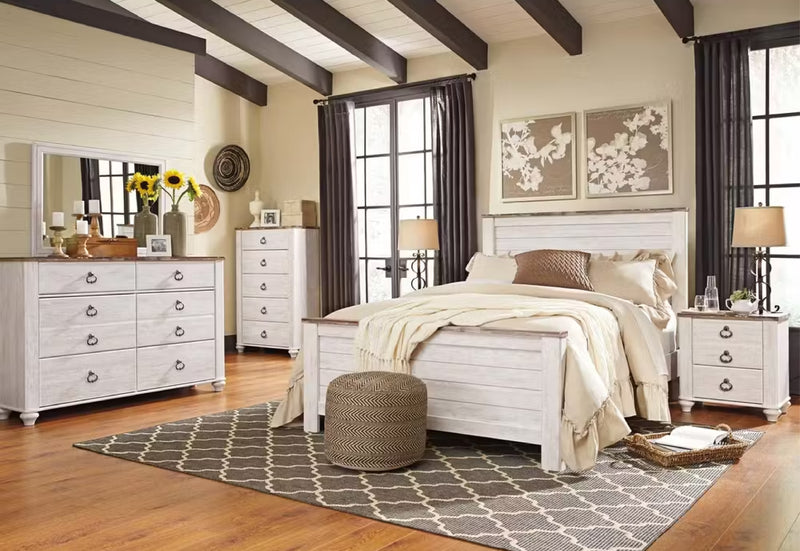 4 PC Queen Bedroom Set