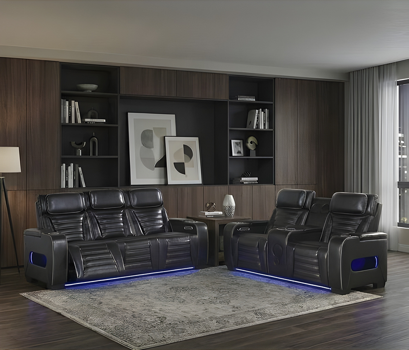 2 PC Recliner Sofa & Loveseat