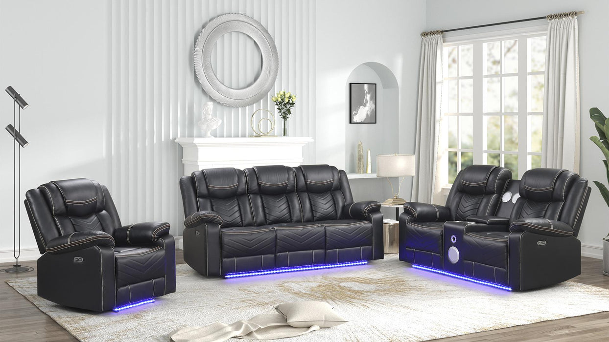 CHALLENGER Power Recliner Living Room Set with Speaker