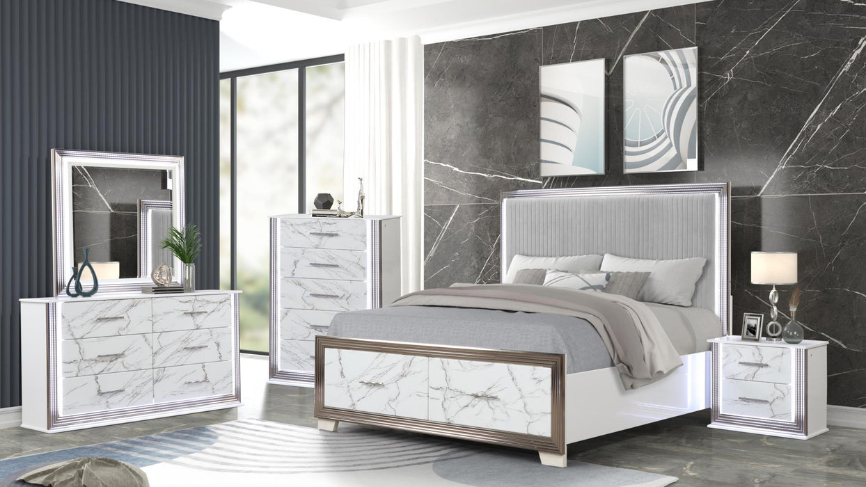DESIRE - 5PC Queen Bedroom Set