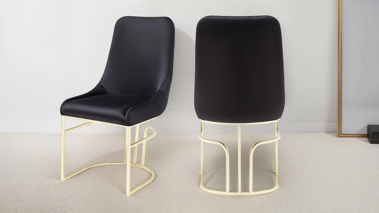 EMRALD GOLD LEGS CHAIR