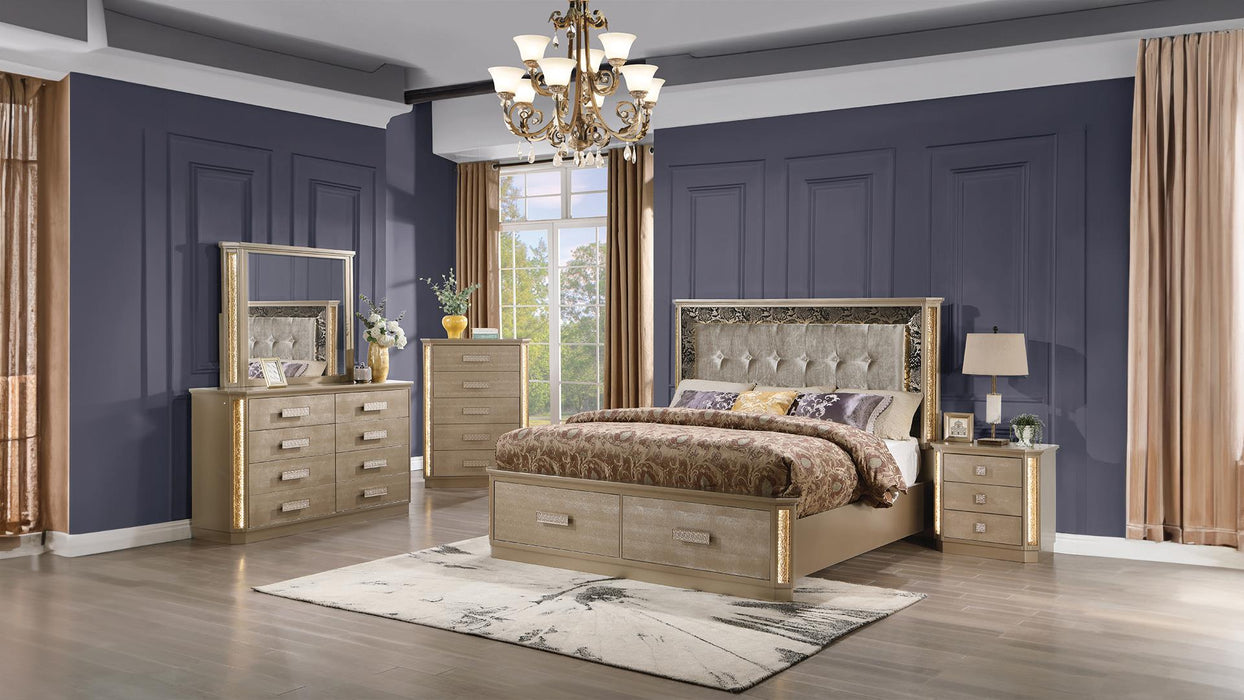 MEDUSA- 5PC Queen Bedroom Set