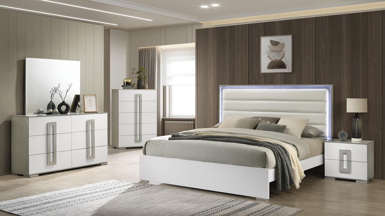 OLIVIA- 5PC Queen Bedroom Set