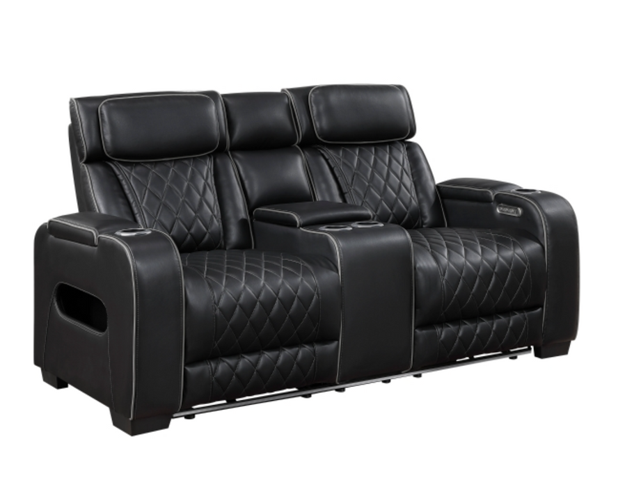 Fairway Power Reclining Love Seat w/ Console