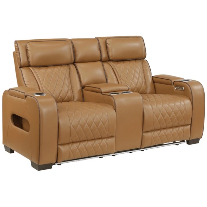 Fairway Power Reclining Love Seat w/ Console