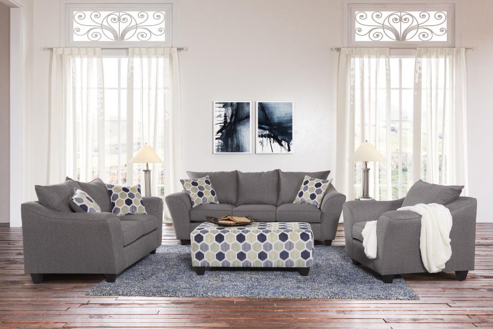 2 PC Sofa & Loveseat Set