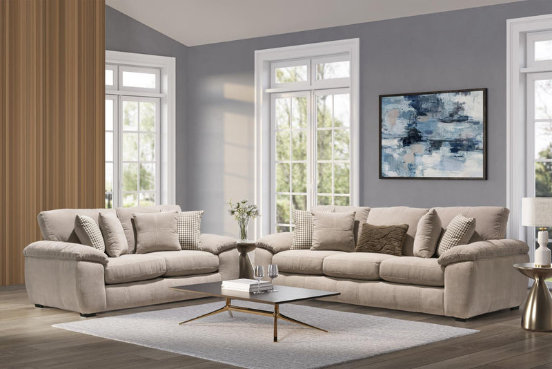 2 PC Sofa & Loveseat Set