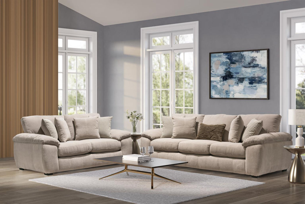 2 PC Sofa & Loveseat Set