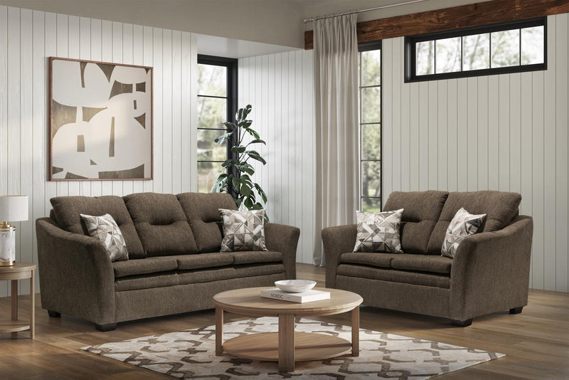 2 PC Sofa & Loveseat Set