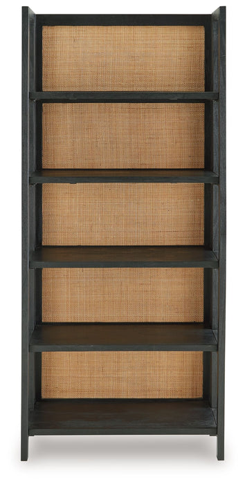 Abyard - Bookcase - Black / Natural