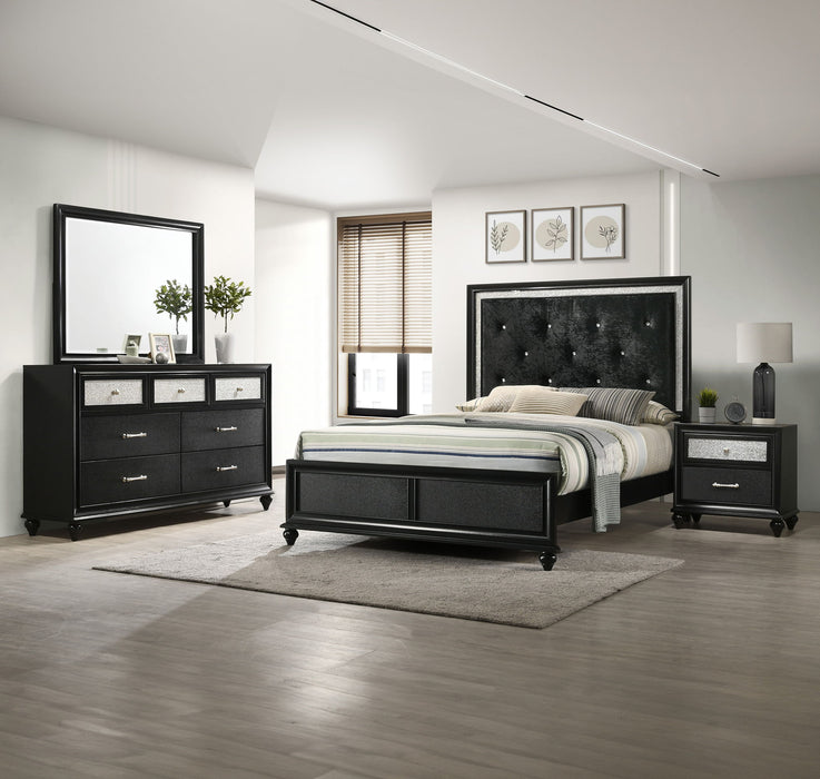 Lila - Full Bed - Black
