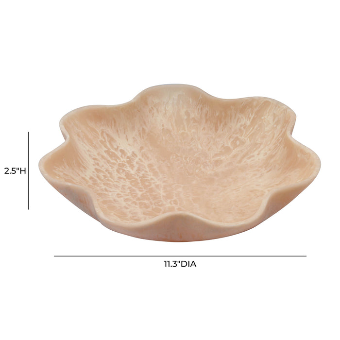 Mera - Resin Star Tray - Grapefruit Pink