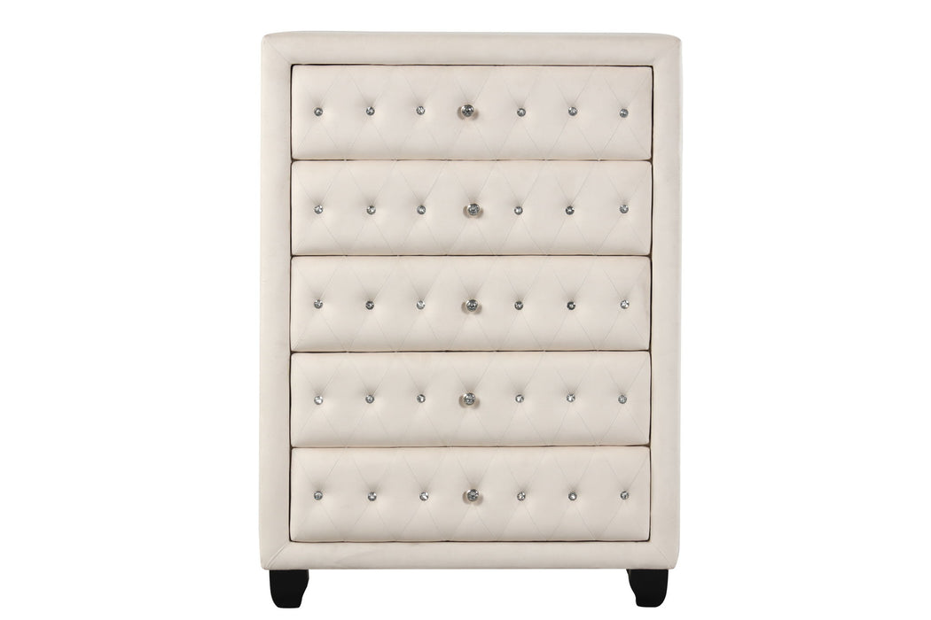 Sophia - 5 Drawer Chest