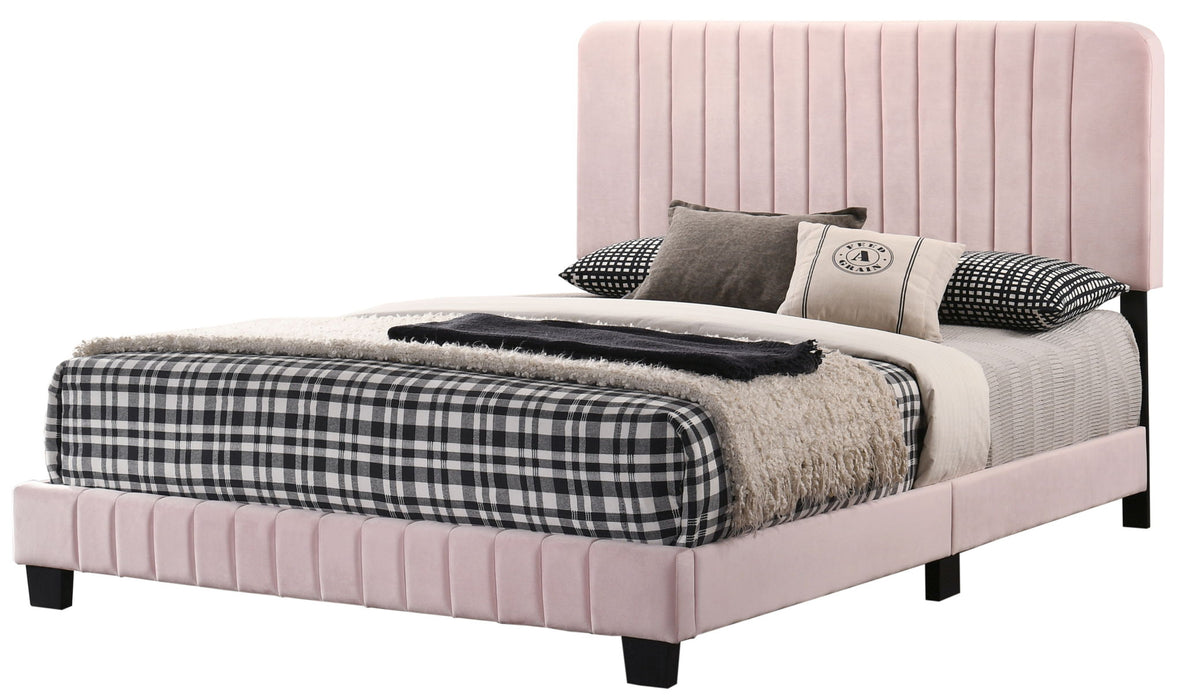 Channel Tufted Bed