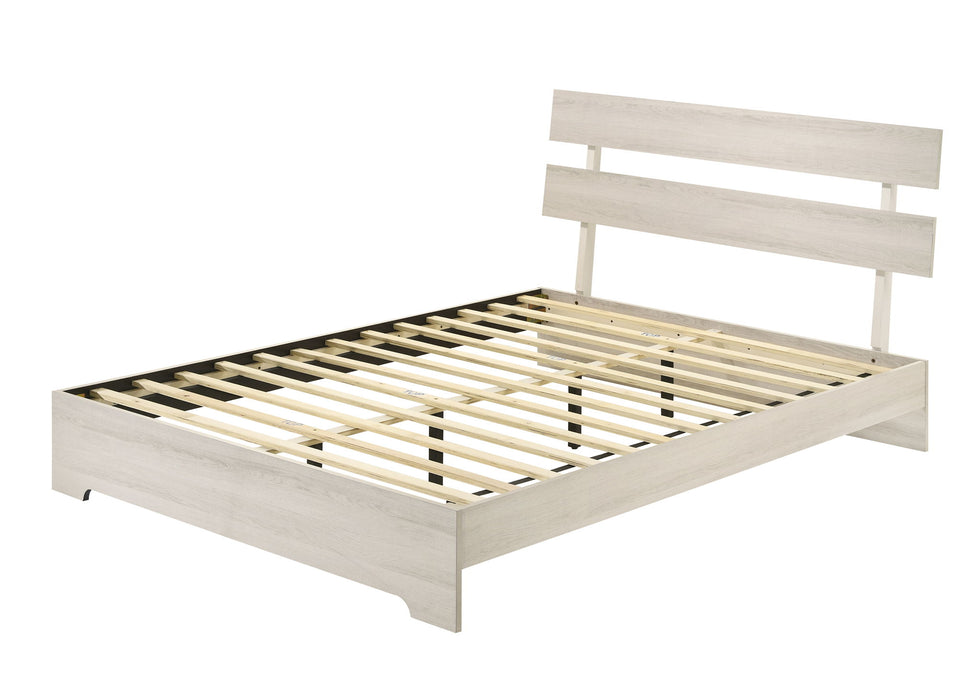 Atticus - King 5 Piece Bedroom Set - White