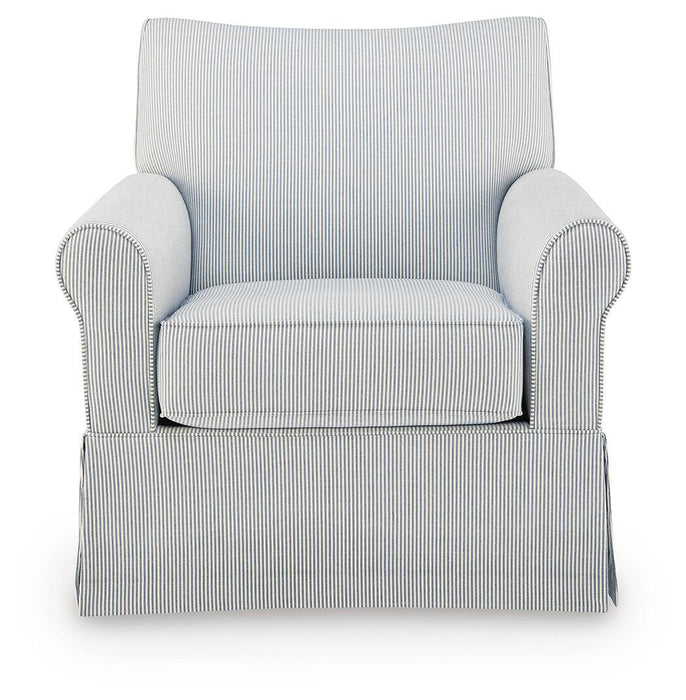 Searcy - Swivel Glider Accent Chair