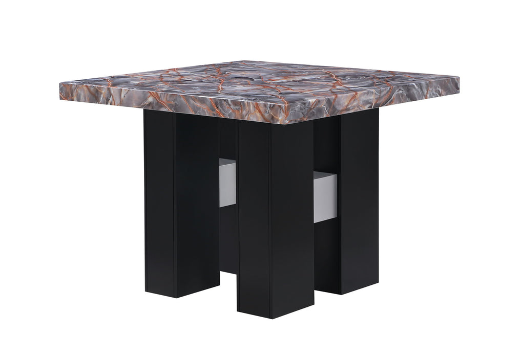D04 - Bar Table - Lava / Black