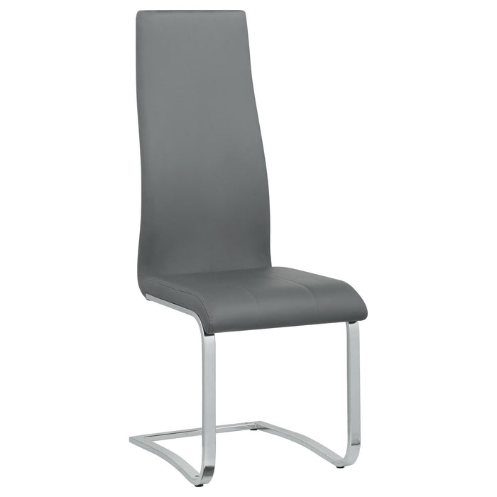 High Back Side Chairs Dining Chairs With Padded Upholstery (Set of 4)