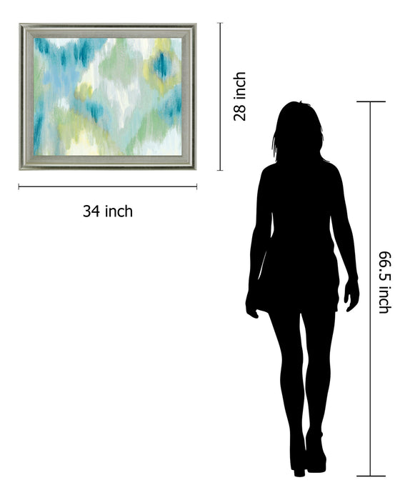 Mist Meadow - 28" x 34" Framed Wall Art