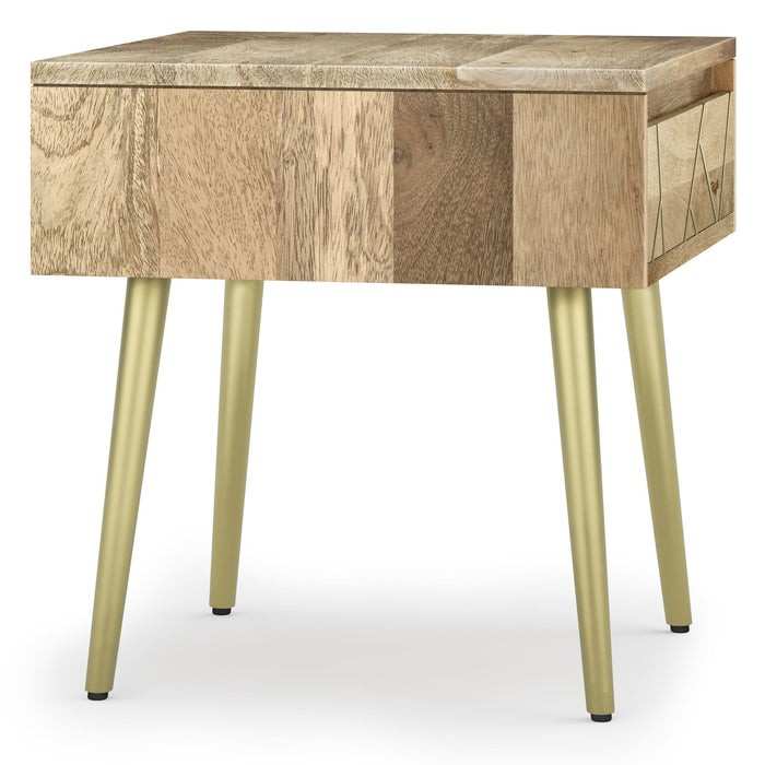 Jager - Side Table - Natural